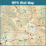 WPA Wall Map